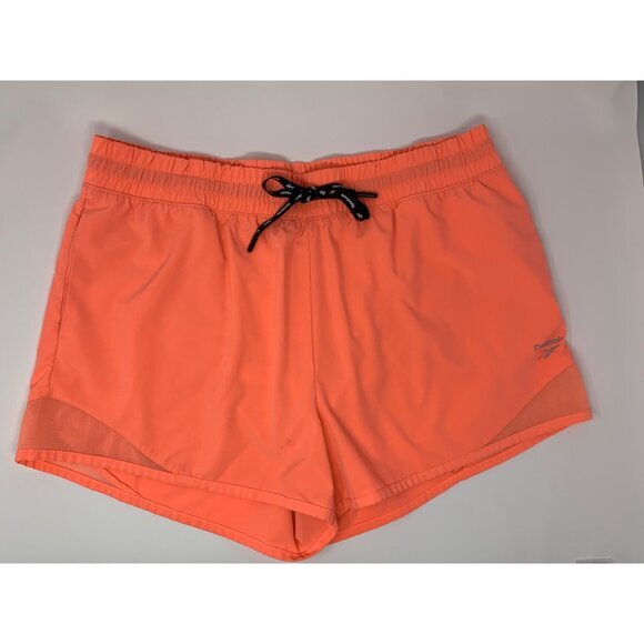 Reebok Coral Running Athletic Women's Lined with Drawstring Shorts Size Large - Picture 7 of 7